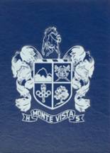 Monte Vista High School 1965 yearbook cover photo