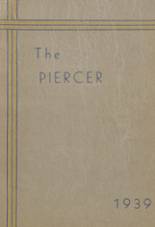 1939 Pierce High School Yearbook from Arbuckle, California cover image