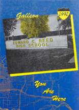 Reed High School 1992 yearbook cover photo