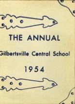 Gilbertsville Central School 1954 yearbook cover photo