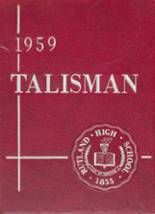 1959 Rutland High School Yearbook from Rutland, Vermont cover image