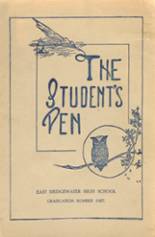 East Bridgewater High School 1927 yearbook cover photo