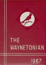1967 Wayne County High School Yearbook from Monticello, Kentucky cover image