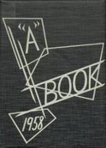 Aitkin High School 1958 yearbook cover photo