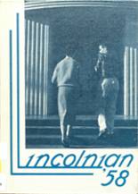 McMinnville High School 1958 yearbook cover photo