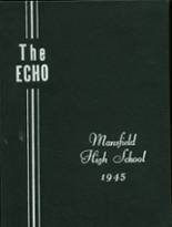 Mansfield High School 1945 yearbook cover photo