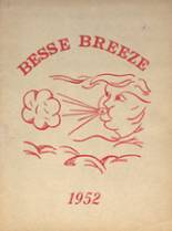 Besse High School 1952 yearbook cover photo