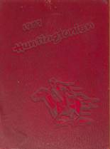 Huntington High School 1957 yearbook cover photo