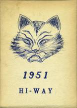 Troutman High School 1951 yearbook cover photo