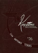 Keystone School 1976 yearbook cover photo