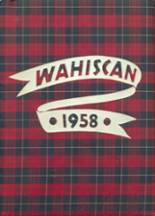 Wausau High School 1958 yearbook cover photo