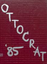 Otto-Eldred Junior Senior High School 1985 yearbook cover photo