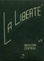 1948 Brocton Central School Yearbook from Brocton, New York cover image