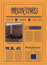 Western Branch High School 1993 yearbook cover photo