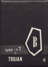 Barnesville High School 1962 yearbook cover photo