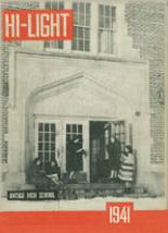 Antigo High School 1941 yearbook cover photo