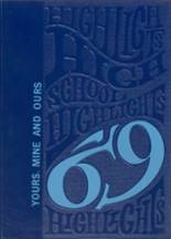 1969 Grundy County High School Yearbook from Galt, Missouri cover image