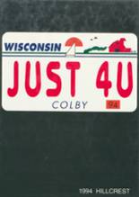 1994 Colby High School Yearbook from Colby, Wisconsin cover image