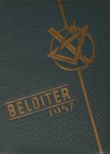 Beloit Memorial High School 1957 yearbook cover photo