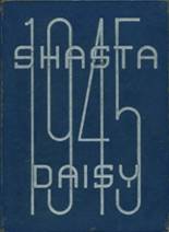 Shasta High School 1945 yearbook cover photo