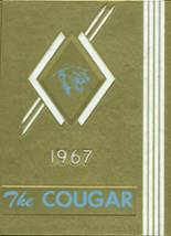 1967 Crow High School Yearbook from Eugene, Oregon cover image