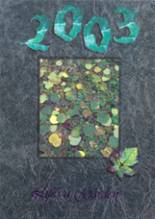 2003 McLish High School Yearbook from Fittstown, Oklahoma cover image