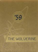 Wolfe High School 1959 yearbook cover photo