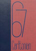 Carlton High School 1967 yearbook cover photo