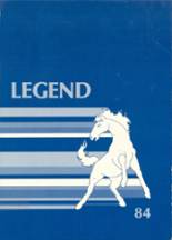 1984 Montabella High School Yearbook from Blanchard, Michigan cover image