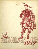 Dundee High School 1957 yearbook cover photo