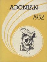 Adna High School 1952 yearbook cover photo