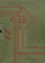 Colfax High School 1935 yearbook cover photo