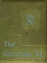 Geneva County High School 1952 yearbook cover photo