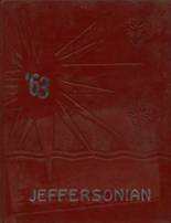 Jefferson Central School 1963 yearbook cover photo