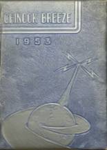 1953 Chinook High School Yearbook from Chinook, Montana cover image