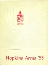1955 Hopkins Academy Yearbook from Hadley, Massachusetts cover image