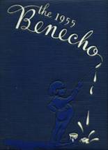 Benton High School 1955 yearbook cover photo