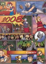 Liberty High School 2008 yearbook cover photo