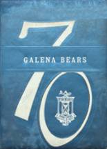 Galena High School 1970 yearbook cover photo