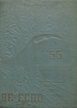 Grafton High School 1955 yearbook cover photo