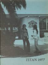 1977 Ganesha High School Yearbook from Pomona, California cover image