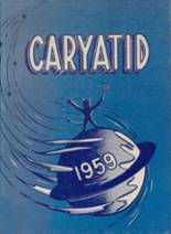 Carey High School 1959 yearbook cover photo