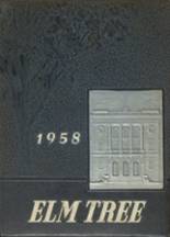 Hillhouse High School 1958 yearbook cover photo