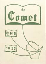 Casco High School 1952 yearbook cover photo