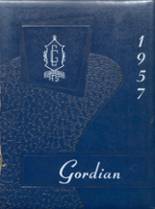 Cerro Gordo High School 1957 yearbook cover photo