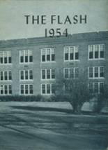 Canton High School 1954 yearbook cover photo