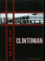 Clinton High School 1972 yearbook cover photo