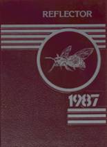 Fairmont Heights High School 1987 yearbook cover photo