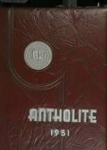 St. Anthony's High School 1951 yearbook cover photo
