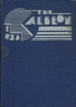 Shawnee High School 1936 yearbook cover photo
